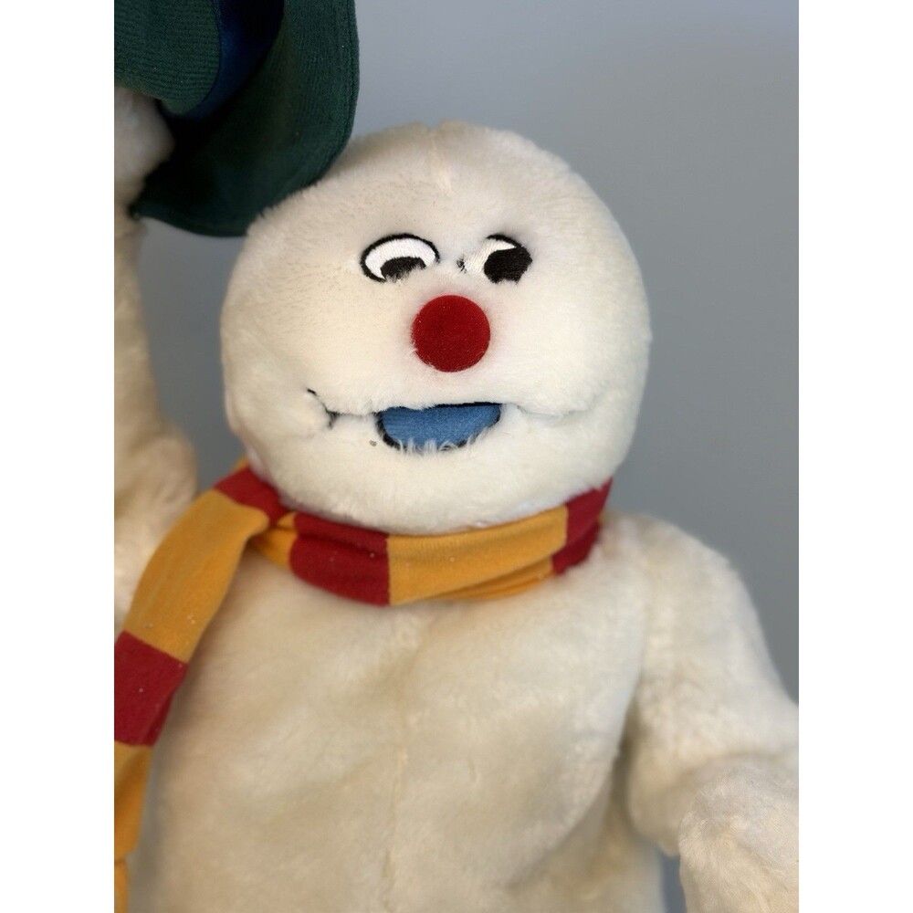 Gemmy Animated Spinning Frosty the Snowman Snowflake Sings Dances 18" READ DESC - Picture 2 of 8
